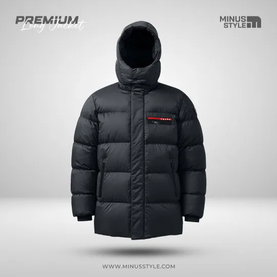 Prada Long Jacket-Anther Gray